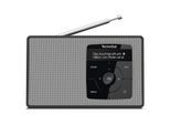 TechniSat DIGITRADIO 2 Portables DAB+/UKW-Radio, Bluetooth schwarz/weiß