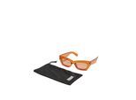 Sonnenbrille URBAN CLASSICS "Urban Classics Unisex Sunglasses Venice", Damen, transparentvintageorange, Sonnenbrillen Sonnenbrille