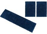 Bettumrandung OTTO HOME "Viva" Gr. 14, blau, H:45mm, Obermaterial: 100% Polypropylen, Bettumrandungen, Bettvorleger, Läufer-Set, Uni-Farben, einfarbig, besonders kuschelig