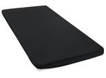 Spannbettlaken OTTO HOME "Topper Basic, in Gr. 90x200, 140x200 oder 180x200 cm", schwarz, B:160cm L:200cm, Microfaser-Jersey, Obermaterial: 100% Polyester, Bettlaken, Spannbettlaken, Baumwolle, Matratzen bis 8 cm Höhe, Bettlaken, Spannbetttuch, Laken
