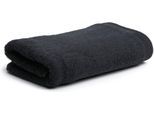 Handtücher MÖVE "Superwuschel", grau (dunkelgrau), B:50cm L:100cm, Walkfrottee, Baumwolle, Handtücher, Handtuch mit Bordüre, 100% Premium Cotton Baumwolle, einfarbig, weich