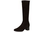Stiefel PETER KAISER "Peter Kaiser Stiefel Leder", Damen, Gr. 39, schwarz, Leder, Schuhe Stiefel