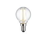PAULMANN LED-Leuchtmittel "Eco-Line Tropfen 840lm 4W 4000K klar 230V", Energieeffizienz: A (A-G), transparent, L:7,8cm Ø:4,5cm, Leuchtmittel