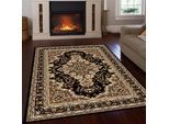 Teppich OTTO HOME "Oriental, Made in Belgium" Gr. 3, braun, B:120cm H:7mm L:170cm, Kunstfaser, Teppiche, Teppich, Orient-Optik, mit Bordüre, Teppich, Kurzflor, Weich, Kundenliebling