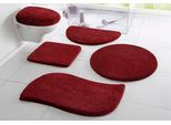 Badematte OTTO HOME "Merida, Badvorleger, Badezimmer Teppich" Gr. 80, rot (bordeaux), H:32mm, Kunstfaser, Badematten, Badematte, Badteppich, Uni Farben, rechteckig, rund & als 2-tlg. Set erhältlich