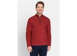 Langarmshirt CATAMARAN "Langarm-Shirt", Herren, Gr. 60/62, rot (kirsche), 100% Baumwolle, unifarben, Shirts Langarmshirt