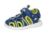 Sandale LICO "Sandale Nikita VS", Mädchen, Gr. 28, blau, Synthetik, Schuhe Sandale