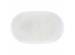 Servierplatte SELTMANN WEIDEN "Servierplatte Sento Home 38 x 24 cm", weiß (aura weiß), B:24,5cm H:2,7cm L:38,4cm, Porzellan, Servierplatten, Servierplatte, Spülmaschinengeeignet, Mikrowellengeeignet, Ofenfest, Salamandergeeignet, Kühlschrankgeeignet, Gefrierschrankgeeignet