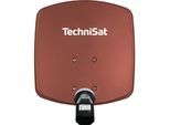 TechniSat DIGIDISH 33 Sat-Schüssel mit V/H-LNB & Satfinder, 1 TN ziegelrot