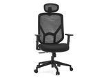 MyBuero Home Office Bürostuhl BLACORE Stoff / Netzstoff mit Armlehnen (höhenverstellbar)
