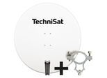 TechniSat SATMAN 850 PLUS 85cm Sat-Antenne mit 40mm LNB-Halteschelle rot polarweiß