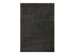 Teppich WECON HOME "Wogh", anthrazit, B:80cm H:25mm L:230cm, Polyester, Teppiche, Teppich, Kurzflor, maschinell gewebt, robust, Wohn- & Schlafzimmer, einfarbig
