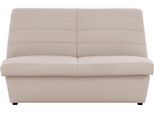 2-Sitzer "LOOKS VIII", beige (ecru), B:145cm H:92cm T:103cm, 100% Polyester, LOOKS BY WOLFGANG JOOP, Sofas, Quersteppung, ohne Armlehnen, in zwei verschiedenen Größen