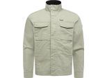 Anorak RAGWEAR "Murpho Vintage", Herren, Gr. XXL (56), beige (dusty olive), Cord, Obermaterial: 100% Baumwolle. Futter: 100% Polyester, gerade hüftlang, hoch geschlossener Ausschnitt, Ärmel mit Ärmelschlitz normaler Saum mit Druckknopf, Jacken, Geradlinige Übergangsjacke mit Brusttaschen