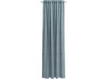 Vorhang NEUTEX FOR YOU "Libre-ECO", blau, B:142cm H:140cm, Jacquard, Polyester, Gardinen, Vorhang, nach Maß