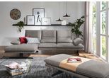 Ecksofa W.SCHILLIG "broadway, Designsofa mit tollem Sitzkomfort", grau (grau s22), B:291cm H:94cm T:164cm, Flachgewebe S22 (100% Polyester), Sofas, Ecksofa, Sitztiefenverstellung, Kopfteil- & Seitenteilverstellung, Breite 291cm