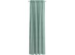 Vorhang NEUTEX FOR YOU "Libre-ECO", grün (salbei), B:142cm H:255cm, Jacquard, Polyester, Gardinen, Vorhang, nach Maß