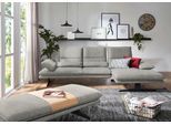 Ecksofa W.SCHILLIG "broadway, Designsofa mit tollem Sitzkomfort", grau (steel s22), B:291cm H:94cm T:164cm, Flachgewebe S22 (100% Polyester), Sofas, Ecksofa, Sitztiefenverstellung, Kopfteil- & Seitenteilverstellung, Breite 291cm