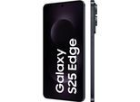 SAMSUNG Smartphone "Galaxy S25 Edge", schwarz (titanium jetschwarz), 256 GB, Anzüge, Smartphone