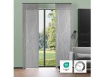 Schiebegardine NEUTEX FOR YOU "BEAM" Gr. 1, grau, B:60cm H:245cm, Polyester, Gardinen, Schiebegardine, Abstraktes Muster