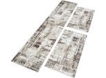 Bettumrandung OTTO HOME "Salsa" Gr. 14, braun, H:9mm, Obermaterial: 85% Polypropylen, 15% Polyester, Bettumrandungen, Bettumrandung, mit besonders weichem Flor, Kurzflor, im Vintage-Look, dichte Qualität