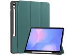 Für Samsung Galaxy Tab S10 FE Plus 3folt Wake UP Tasche Hülle Grün
