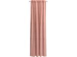 Vorhang NEUTEX FOR YOU "Libre-ECO", orange (koralle), B:142cm H:240cm, Jacquard, Polyester, Gardinen, Vorhang, nach Maß