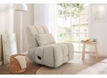 Relaxsessel JOCKENHÖFER GRUPPE "Doncaster, B: 84 cm, Sitzhöhe: 50 cm", grau (grau, beige 426, 17), B:84cm H:98cm T:89cm, Sessel, Relaxsessel, mit Dreh-, Schauckel-, Relax- & Wippfunktion, weicher Cordstoff