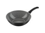 Ballarini WOK Bari Ceramic, no-color, Metall, rund, antihaftbeschichtet, ergonomischer Griff, Kochen, Pfannen, Woks