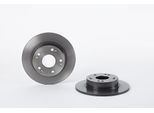 BREMBO Bremsscheibe COATED DISC LINE 08a32711 260mm 10mm für HONDA