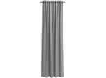 Vorhang nach Maß NEUTEX FOR YOU "EVA", grau, B:950cm H:160cm, Obermaterial: 100% Polyester, Gardinen nach Maß, Uni-Voile mit elegantem Glanz