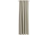 Vorhang nach Maß NEUTEX FOR YOU "ARUBA", beige, B:137cm H:180cm, Jacquard, Obermaterial: 100% Polyester, Gardinen nach Maß, Uni Dimout, hochwertige Webstruktur