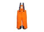 Skihose "FISW 48 MNS SKI PNTS", Mädchen, Gr. 110/116, Normalgrößen, orange (dunkelorange), Obermaterial: 100% Polyester.Futter: 100% Polyester.Füllung: 100% Polyester, FIRST INSTINCT BY KILLTEC, Hosen Skihose, Wasser- und winddichte Schneehose mit Grow-Up-Funktion