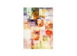 Teppich KAYOOM "Visionary 134", multi, B:230cm H:8mm L:330cm, Polyester, Teppiche, Teppich, Kurzflor, Patchwork Muster, Modernes Muster