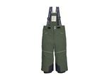 Skihose "FISW 48 MNS SKI PNTS", Mädchen, Gr. 122/128, Normalgrößen, grün, Obermaterial: 100% Polyester.Futter: 100% Polyester.Füllung: 100% Polyester, FIRST INSTINCT BY KILLTEC, Hosen Skihose, Wasser- und winddichte Schneehose mit Grow-Up-Funktion