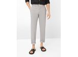 Chinohose BRAX "Style EVEREST", Herren, Gr. 24, Normalgrößen, hellgrau, Web, 78% Baumwolle, 18% Lyocell, 4% Elasthan, Hosen Chinohose