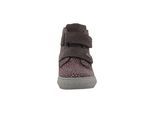 Stiefel LURCHI "Lurchi Jerry 1-TEX", Mädchen, Gr. 24, grau (dkgrau), Leder, Schuhe Stiefel
