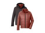 3-in-1-Funktionsjacke KILLTEC "KOW 95 MN JCKT", Herren, Gr. L, dunkelbraun, Obermaterial: 100% Polyamid.Futter: 100% Polyamid.Füllung: 100% Polyester, Jacken, 3 in 1 Herrenjacke, wasser- u winddicht, atmungsaktiv