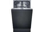 SIEMENS vollintegrierbarer Geschirrspüler "SR93EX25LE", Energieeffizienz: B (A-G), weiß, B:44,8cm H:81,5cm T:55cm, Geschirrspüler
