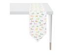 Tischband APELT "3101", multicolour, B:25cm H:0,5mm L:175cm, Obermaterial: 75% Baumwolle, 25% Polyester, Tischdecken