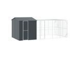 VidaXL Vogelvoliere 3,1 m, 6,19 m, 2,47 m