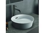 Ideal Standard Ipalyss Aufsatzschale E1413V1 40 x 40 x 14,5 cm, mit Überlauf, ohne Hahnloch, seidenweiß