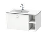 Duravit Brioso Waschtischunterbau BR401201818 820x479mm, Weiß Matt, Regal links