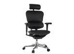 hjh OFFICE Luxus Chefsessel ERGOHUMAN ULTRA L GEN2 Leder mit Armlehnen (höhenverstellbar)