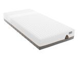 Taschenfederkernmatratze SCHLARAFFIA "GELTEX Quantum Touch Next 240 TFK, 90x200 cm, 140x200 cm & mehr", weiß, B:90cm H:24cm L:200cm, Bezug (oben): 100% Polyester. Bezug (unten): 100% Polyester, Matratzen, Taschenfederkernmatratze, mit langlebiger GELTEX Next-Auflage, RG 43