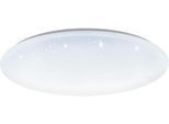 EGLO Deckenleuchte "TOTARI-Z", weiß, Ø 53cm H: 7cm, 1 Stk., Leuchten, Deckenleuchte in weiß aus Stahl - warmweiß - kaltweiß, Deckenleuchte