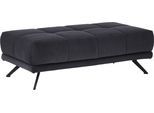 Hocker DIE PLANBAR "MP-IN20041", grau (anthrazit), B:137cm H:43cm T:73cm, 100% Polyester, Hocker, Hocker, Besondere Merkmale: in modernem Polyestervelours mit Samtoptik