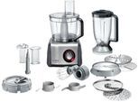 BOSCH Kompakt-Küchenmaschine "MultiTalent 8 MC812M865, 45 Funktionen, XXL-Rührschüssel 3,9 L", schwarz (schwarz, edelstahl), B:25cm H:43cm T:30cm, Küchenmaschinen, Mixer 1,5 L, Universalmesser, Wendescheibe, Würfelschneider, schwarz, Kompakt-Küchenmaschine