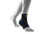 Fußbandage BAUERFEIND "Ankle Support", Gr. XS, schwarz, Obermaterial: 57% Baumwolle, 41% Polyester, 2% Elasthan, Bandagen Fußbandage, für den rechten Fuß