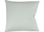 Kissenbezüge FLEURESSE "Colours", silber (silberfarben), B:80cm L:80cm, Interlock-Jersey, Obermaterial: 100% Baumwolle, Kissenbezüge, Kissenbezüge, edler, bügelfreier Interlock-Jersey aus 100% Baumwolle